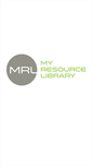 Mobile Screenshot of myresourcelibrary.com